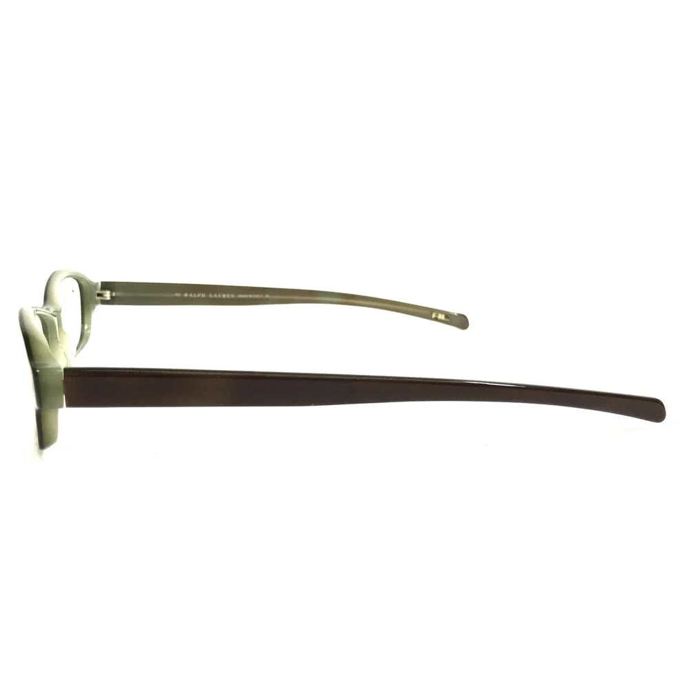 Vintage Ralph Lauren Eyeglasses Frames RL1406 FR7 Brown Tortoise Green 48-16-130